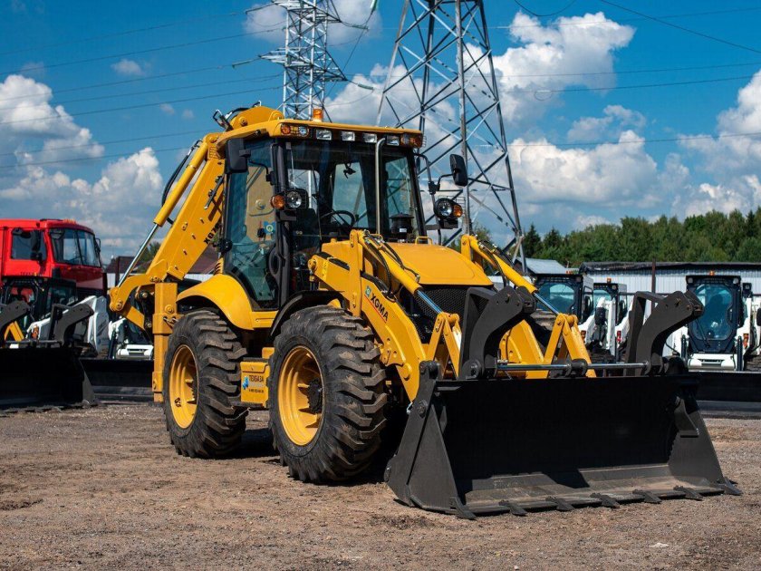 Услуги экскаватора погрузчика