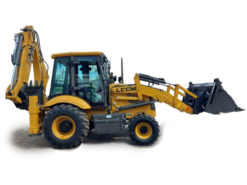 Экскаватор погрузчик равноколесный