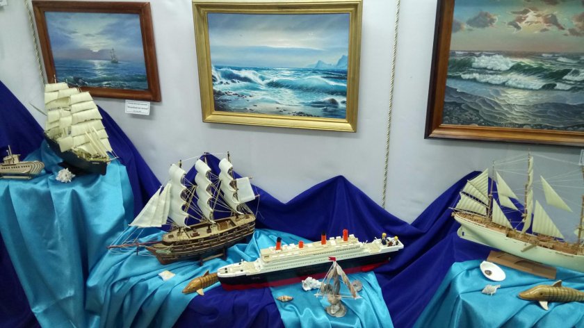 Выставка парусных кораблей