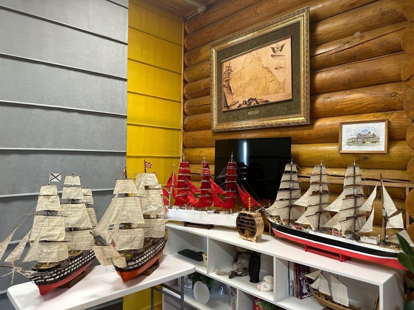 Выставка кораблей в Томске