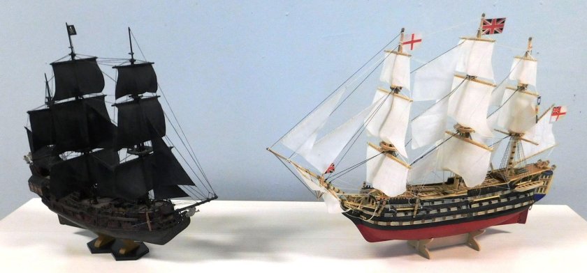 Выставка моделей кораблей