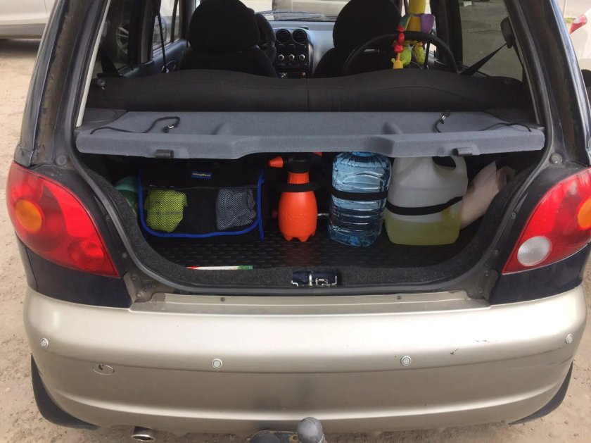 Daewoo Matiz багажник