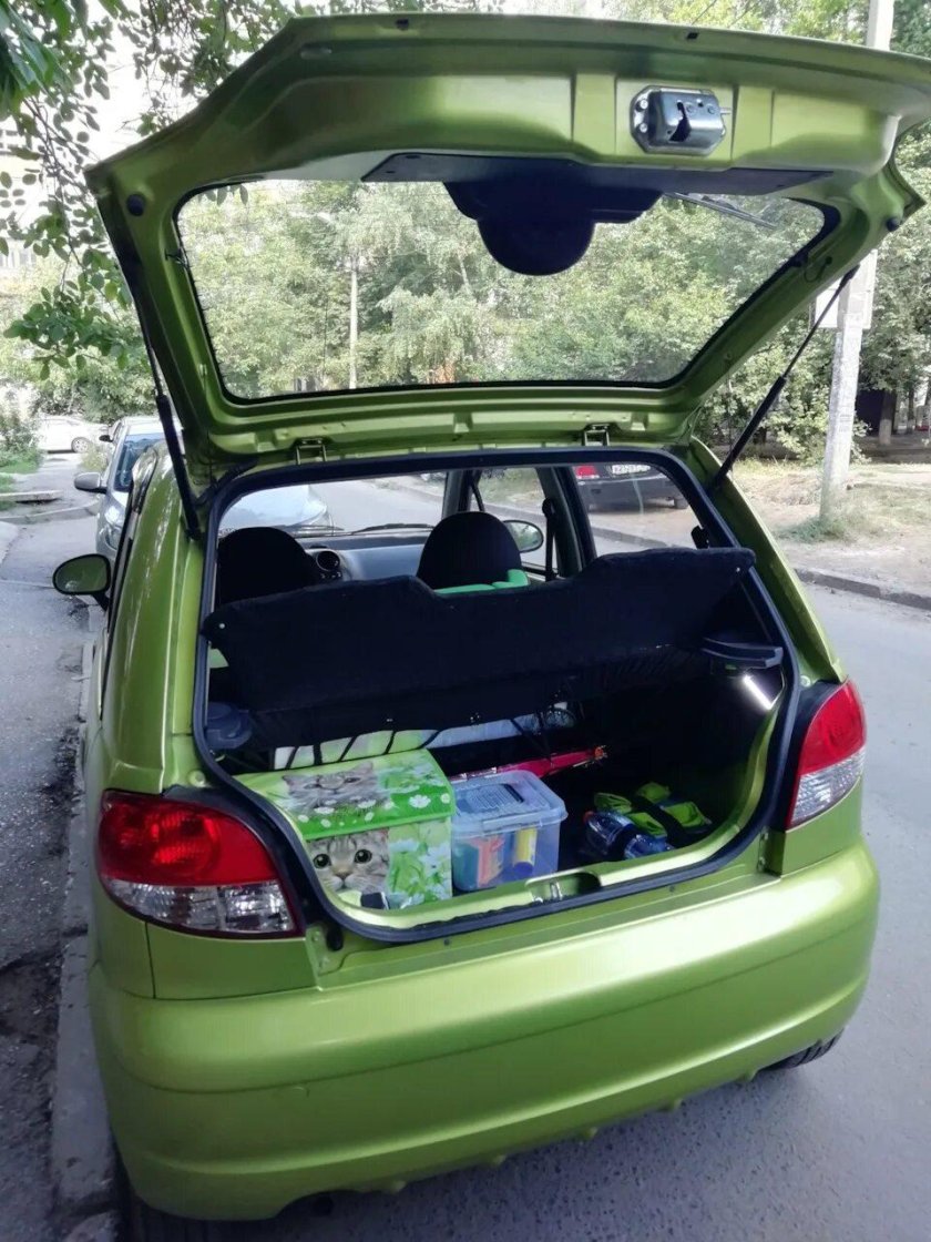 Дэу матиз багажник