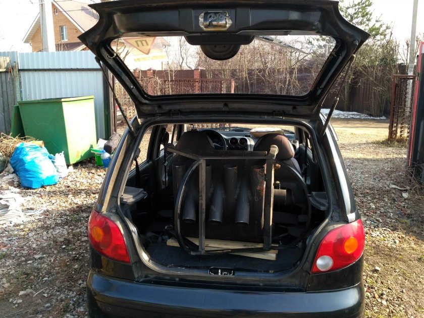 Багажник на дэу матиз