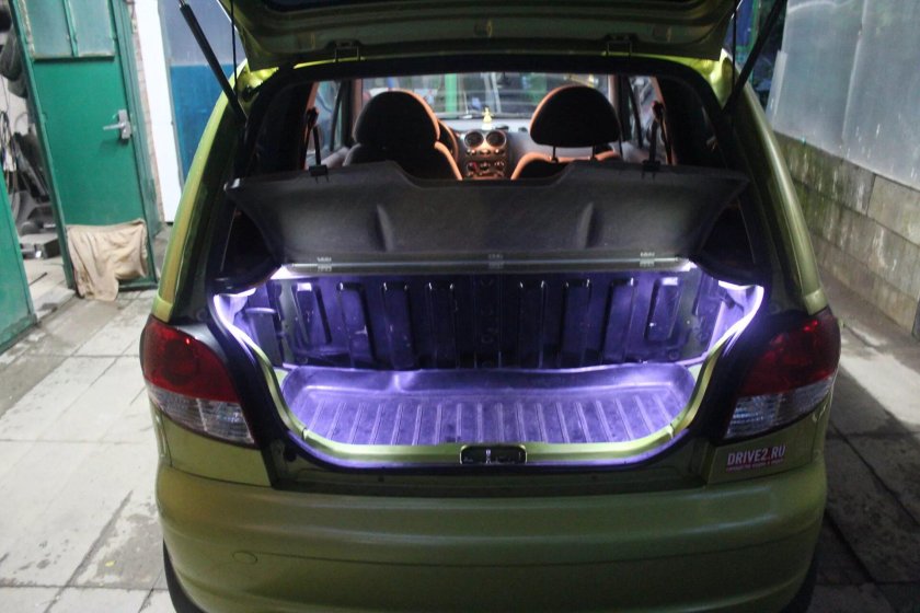 Дэу матиз багажник