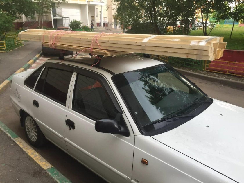 Багажник на крышу Дэу Нексия н150