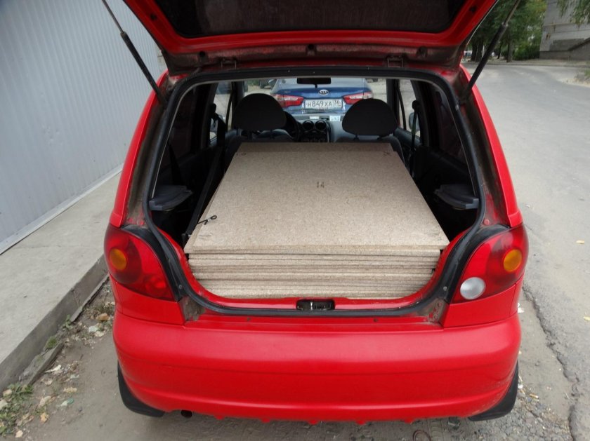 Daewoo Matiz багажник