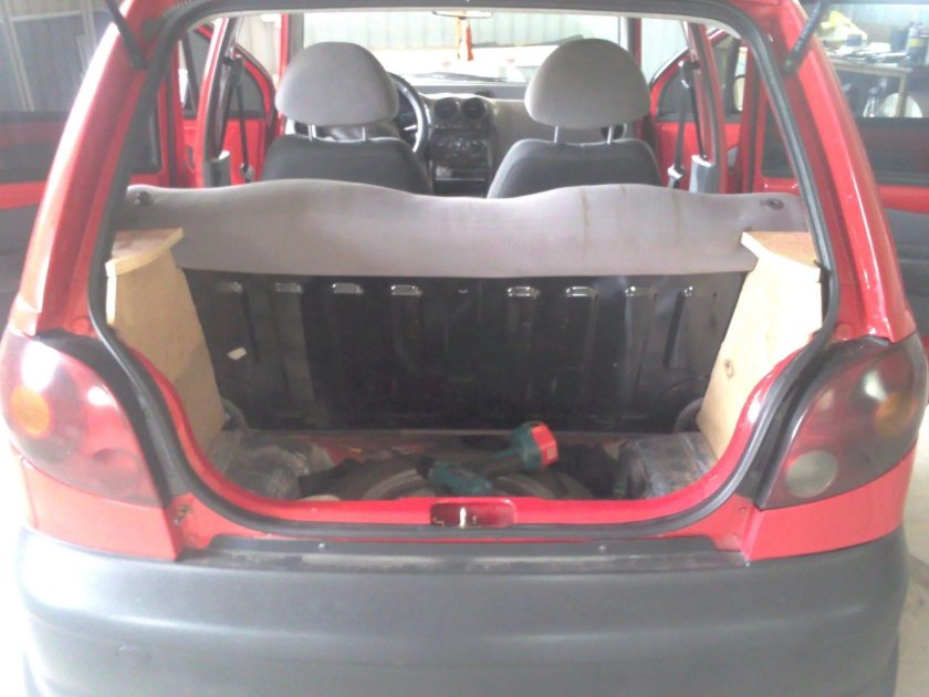 Daewoo Matiz багажник