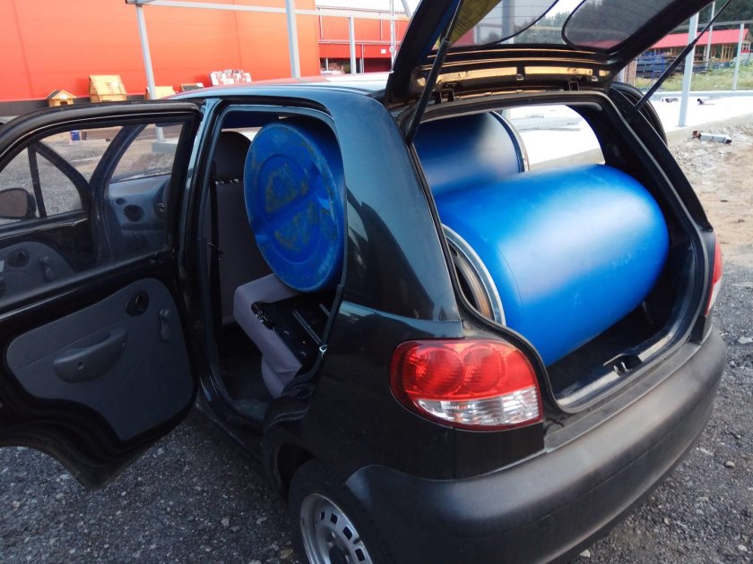 Daewoo Matiz багажник