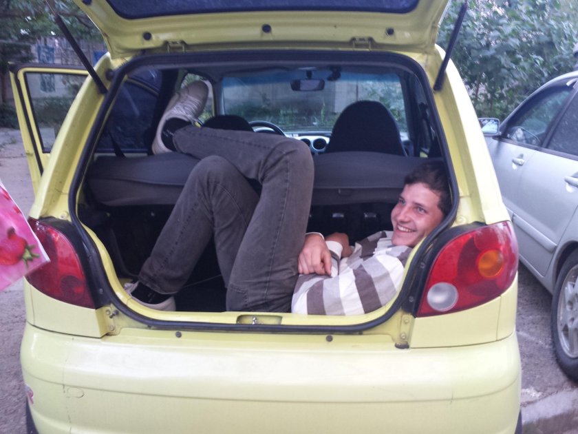 Daewoo Matiz багажник