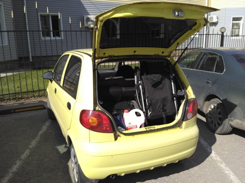 Daewoo Matiz багажник