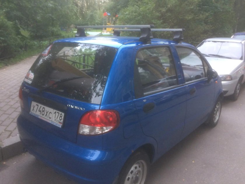 Багажник на крышу Daewoo Matiz