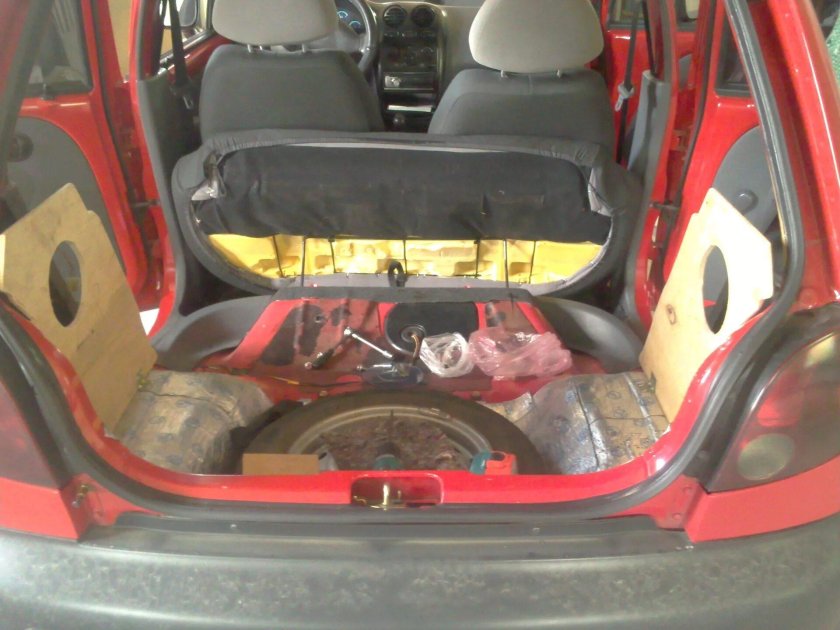 Daewoo Matiz багажник