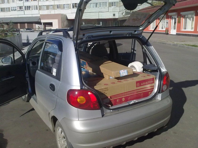 Daewoo Matiz багажник