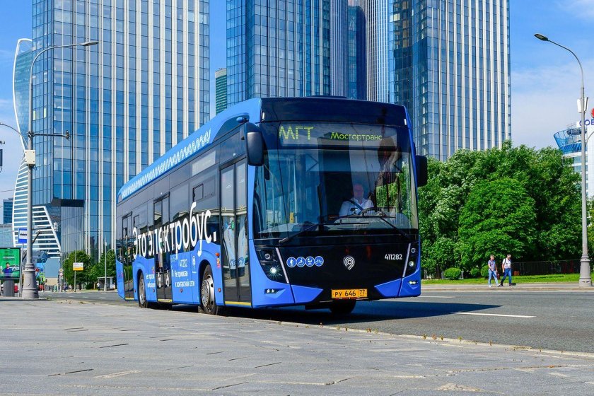 Электробус москва