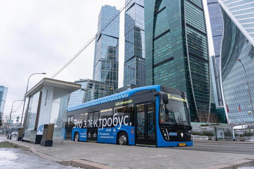 Электробус Москва 2023