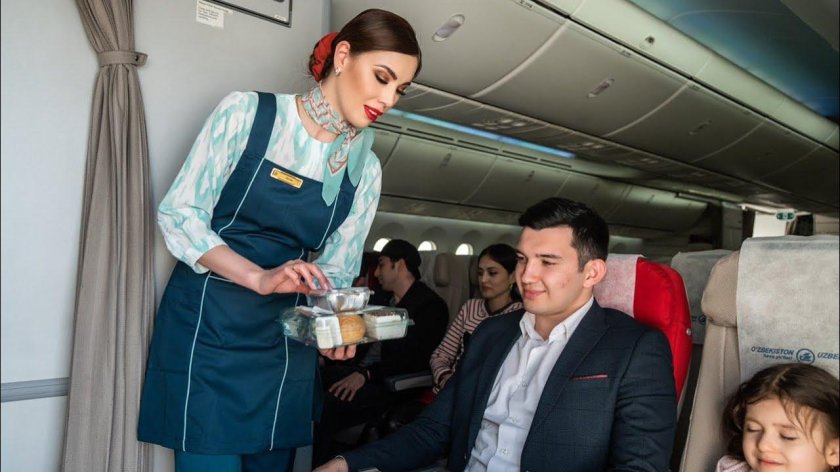 Форма бортпроводников Uzbekistan Airways