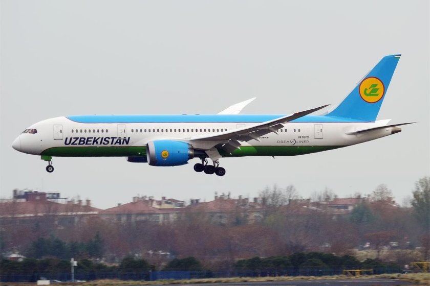 Боинг 787 Uzbekistan Airways