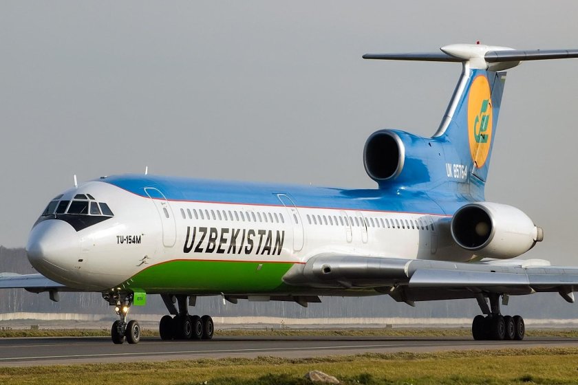 Ту 154 uzbekistan airways