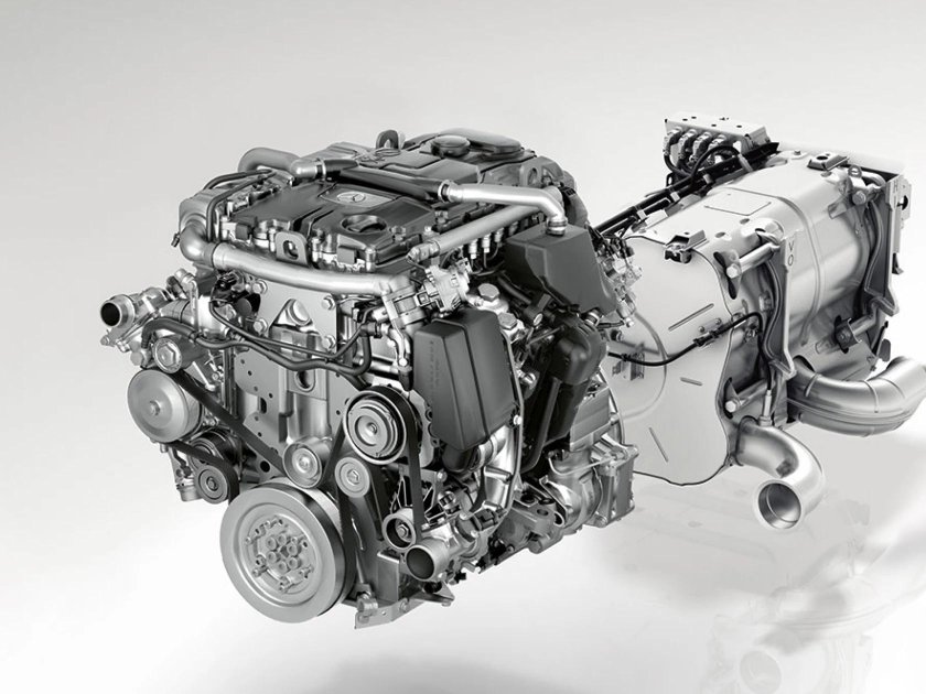 Мерседес Унимог двигатель