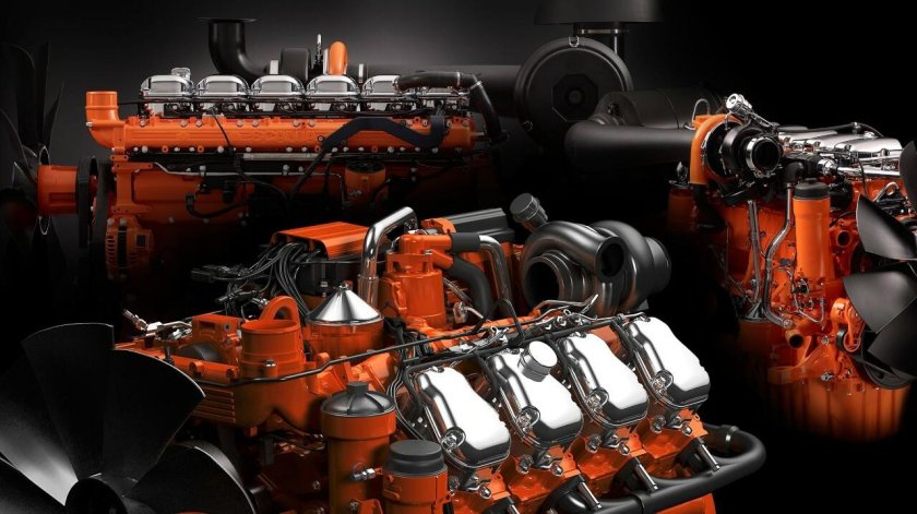 Двигатель скания с770