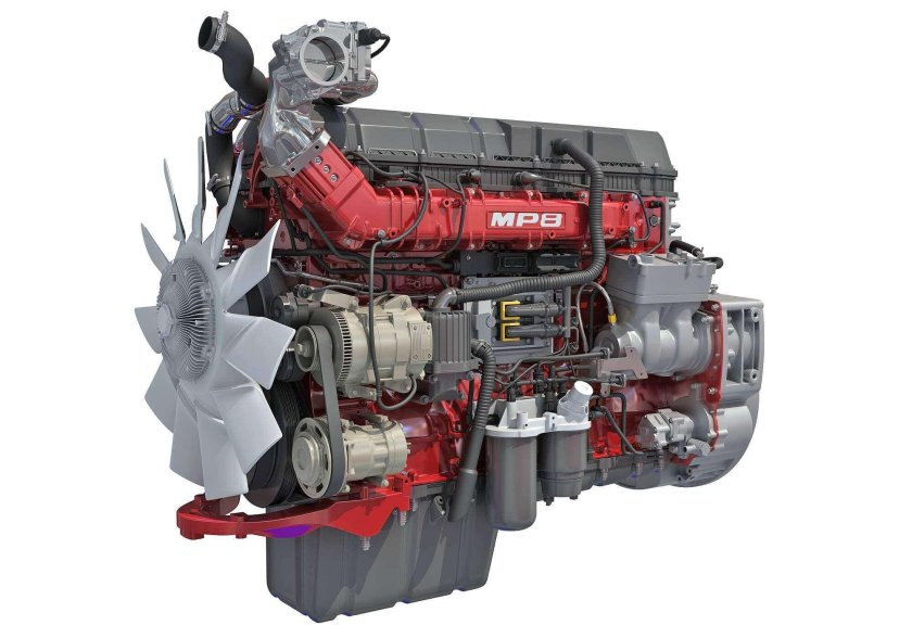 Двигатель mp8 Mack