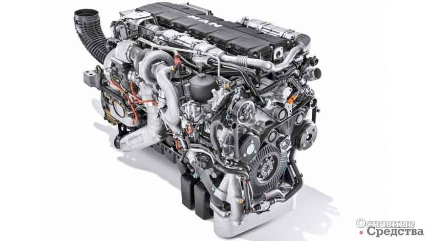 Двигатели man TGX d2868