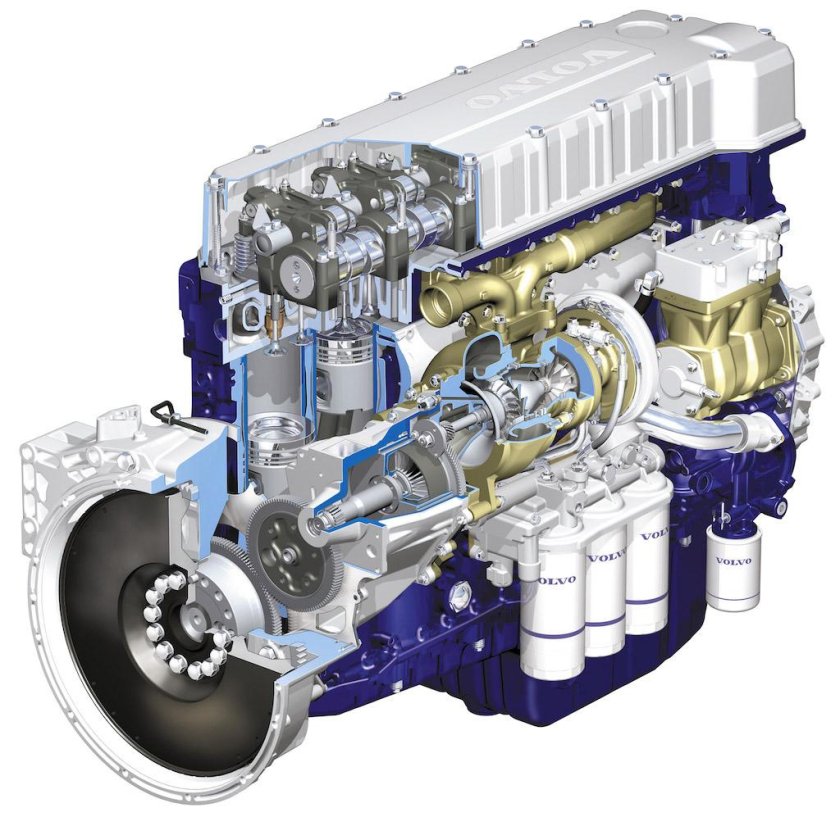 Турбокомпаунд Вольво fh12