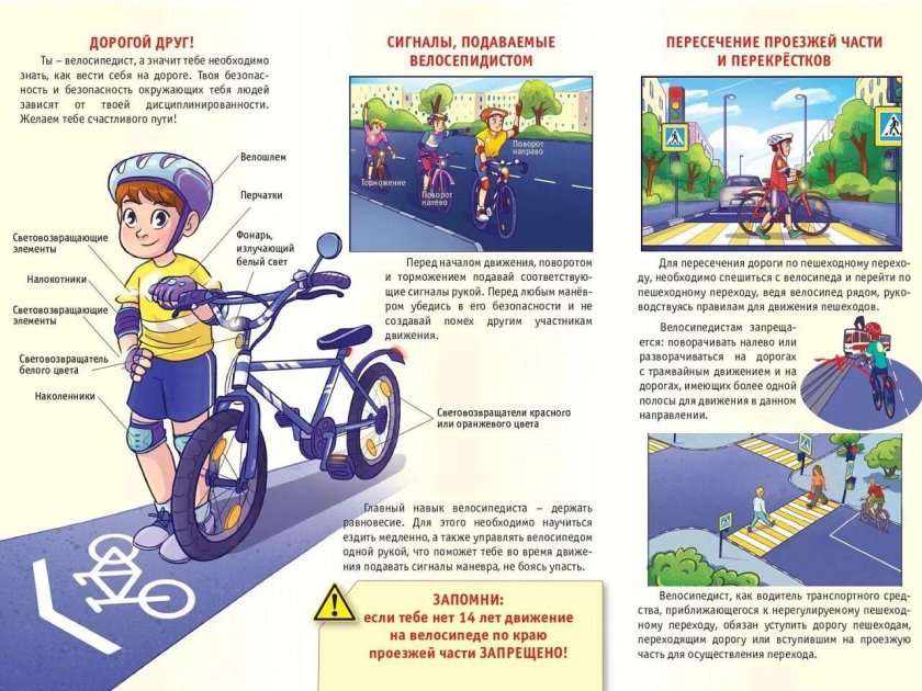Памятка велосипедиста