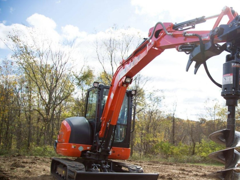 Ямобур для экскаватора Хитачи u30