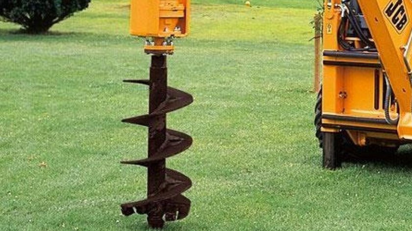 Гидробур на JCB 3cx