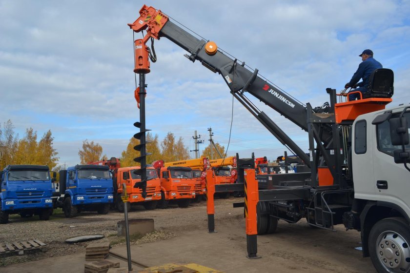 Бурильная крановая машина JAC