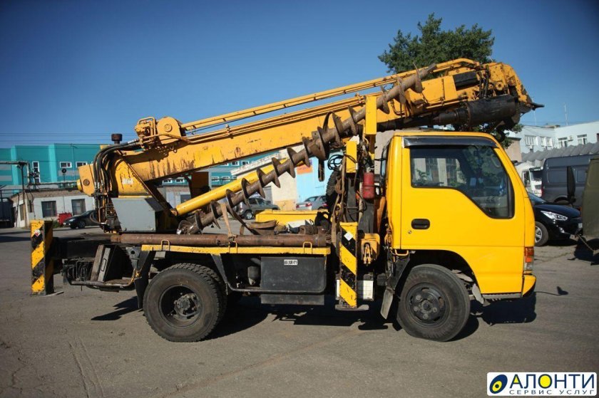 Японский ямобур Aichi Исузу