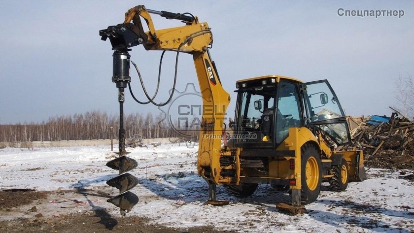Гидробур на JCB 3cx