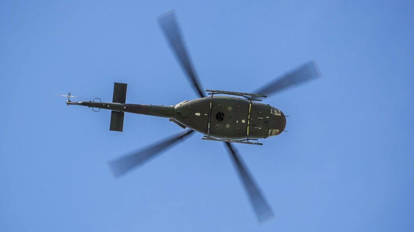 Болгарский вертолет военный