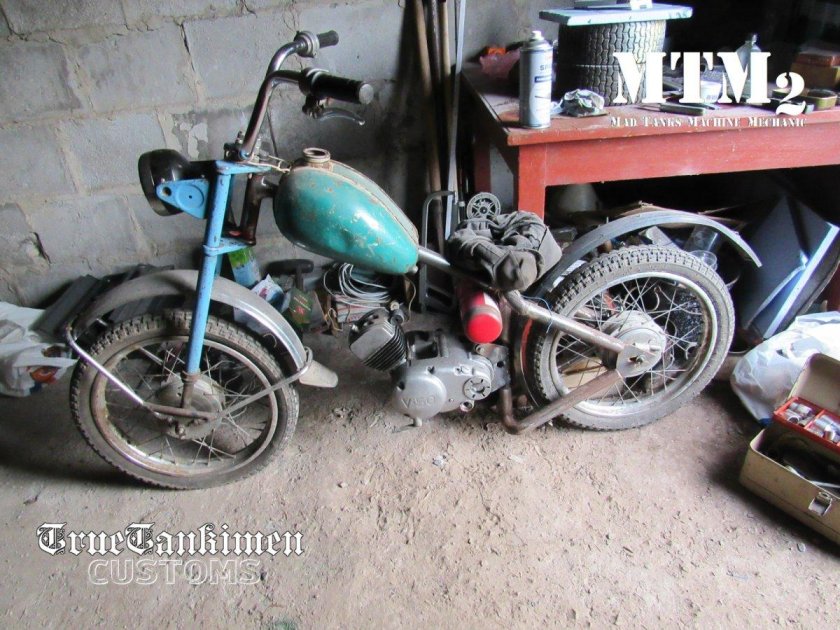 Мопед Карпаты кастом