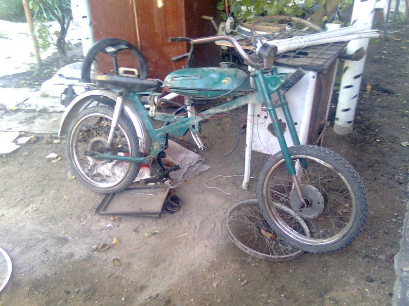 Мопед Карпаты кастом