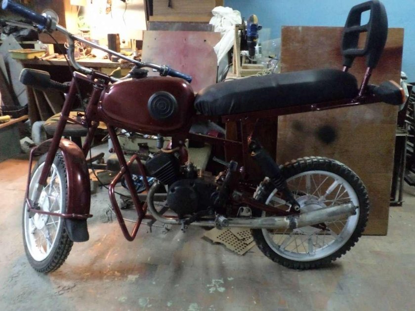 Мопед Карпаты переделка