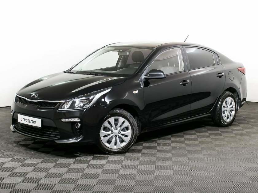 Kia Rio 4 черный