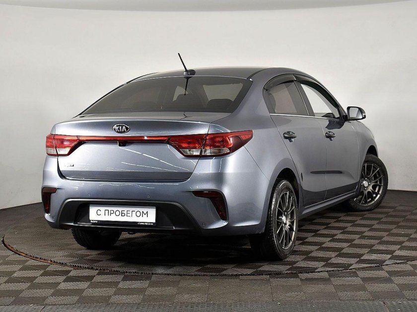 Kia Rio 2017 2020 IV серый