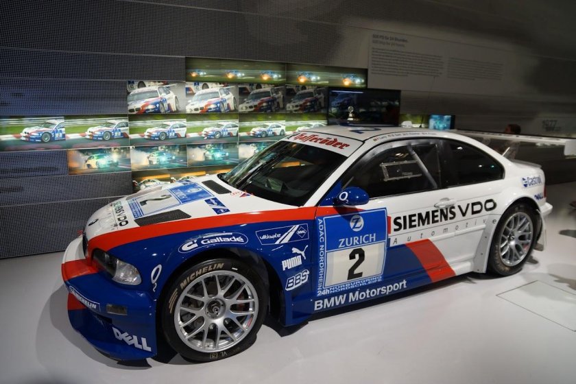 BMW m3 GTR Нюрбургринг