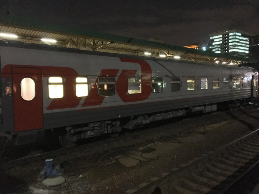 Поезд 073е Тюмень Санкт-Петербург