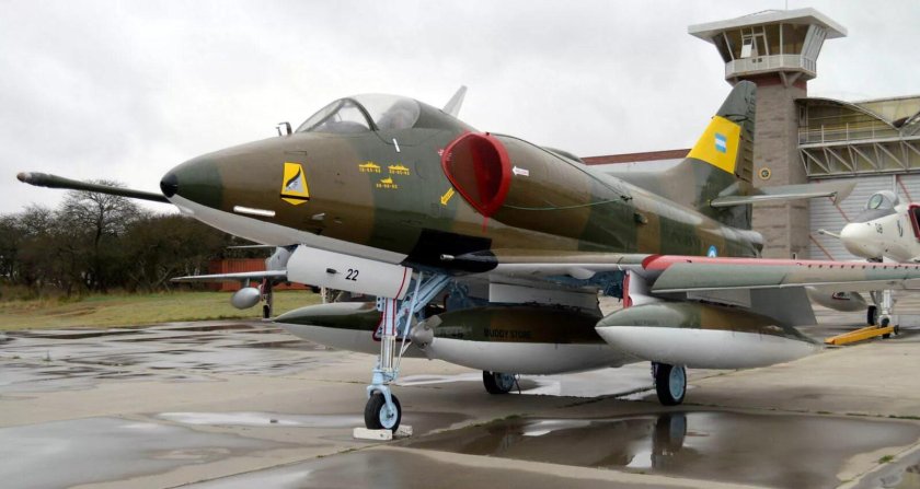 Douglas Skyhawk ВВС Аргентины
