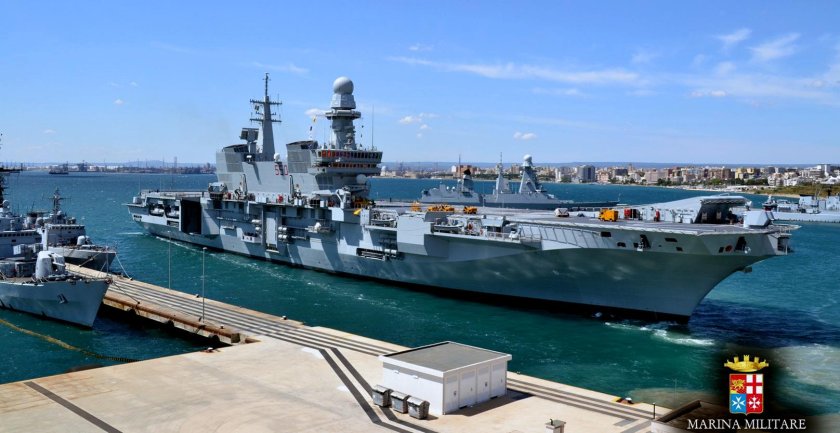 Авианосец Италии Кавур