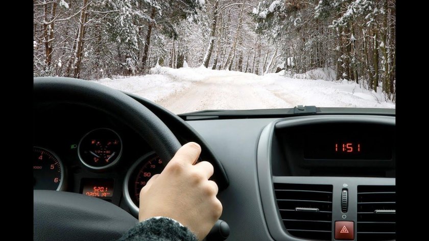 За рулем зимой