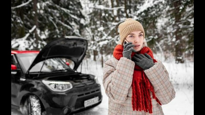 Автомобиль зимой