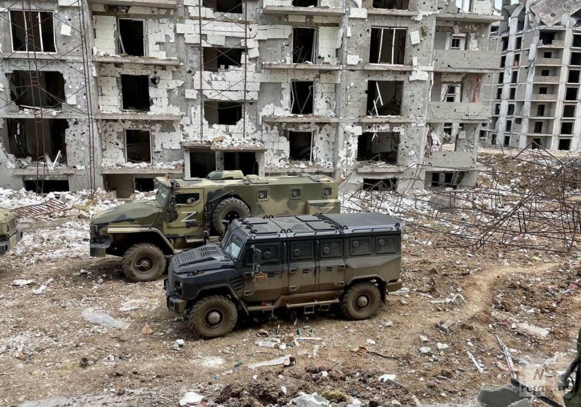 Бронеавтомобиль Тайфун на Украине 2022