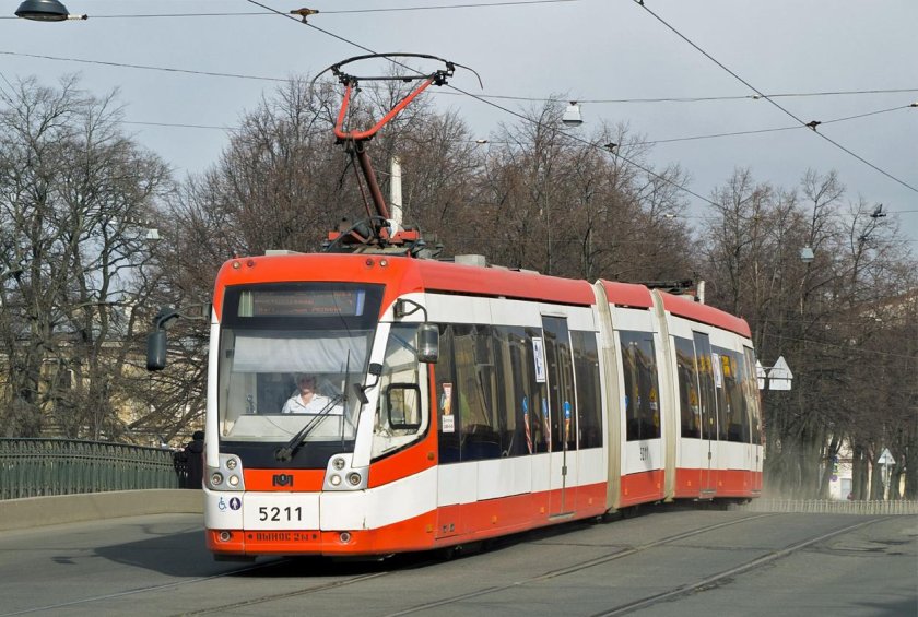 Санкт петербург трамвай