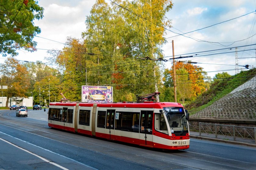 Трамвай в санкт петербурге