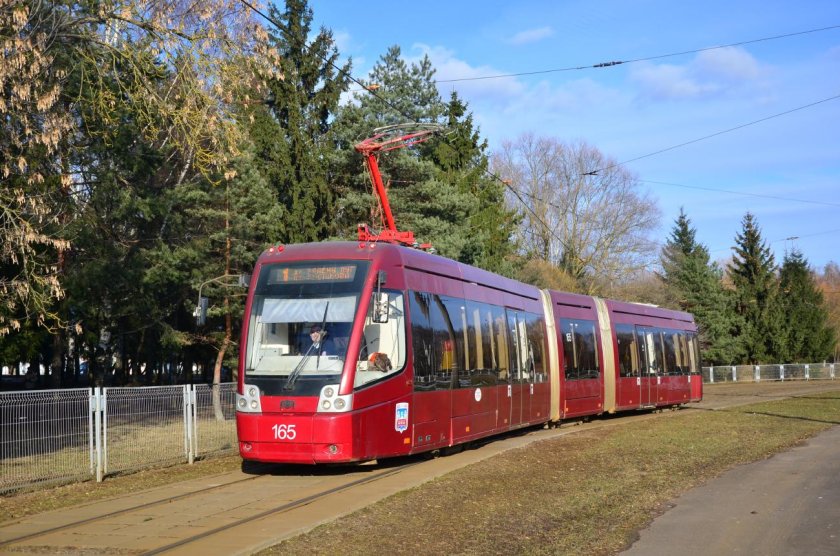 Новый трамвай минск